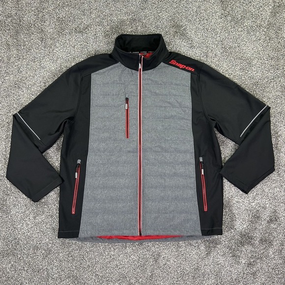 Choko Authentics Other - Snap-On Tools Equalizer Insulated Jacket Mens XL Gray Black Red Accents Workwear